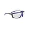 Magid Zircon Plus, Safety Glasses, Yes, Clear Lens, Grey/Blue Frame, 1 PR Y770RBAFC - alternate 1